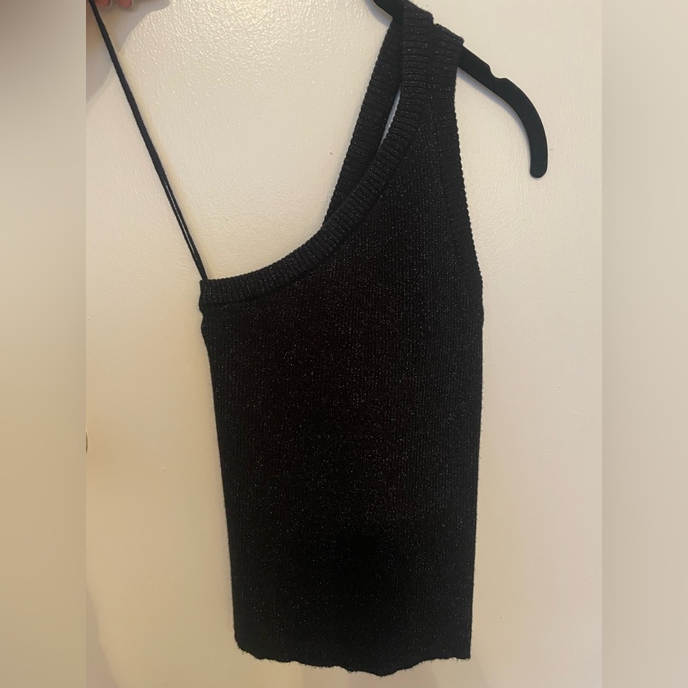 Heartloom one shoulder sweater tank